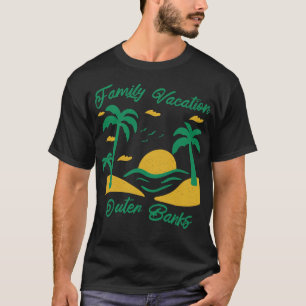 T-shirt Banques extérieures pour vacances en famille