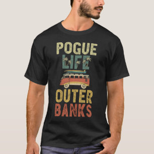 T-shirt Banques extérieures Retro Vintage Life