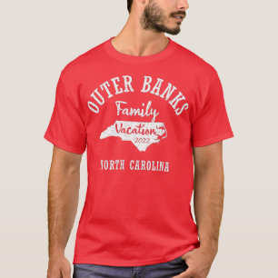 T-SHIRT BANQUES EXTÉRIEURES VACANCES FAMILIALES 2022 OBX F