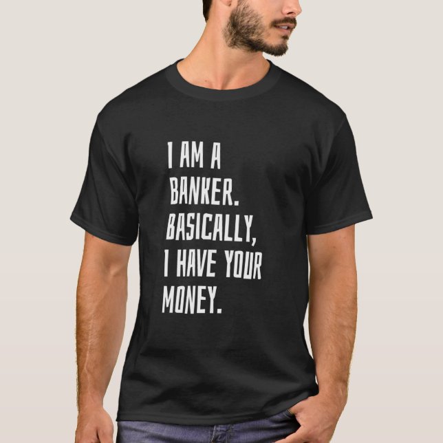 T-shirt Banquier T (Devant)