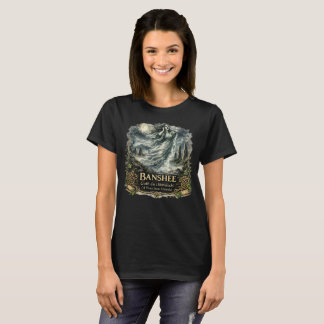 T-shirt Banshee Celtic Folklore Shirt - A Voice 