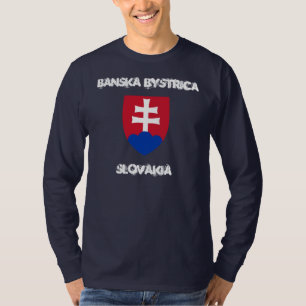 T-shirt Banska Bystrica, Slovaquie avec armoiries