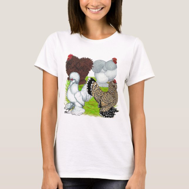 T-shirt Bantams en plumes Legs (Devant)