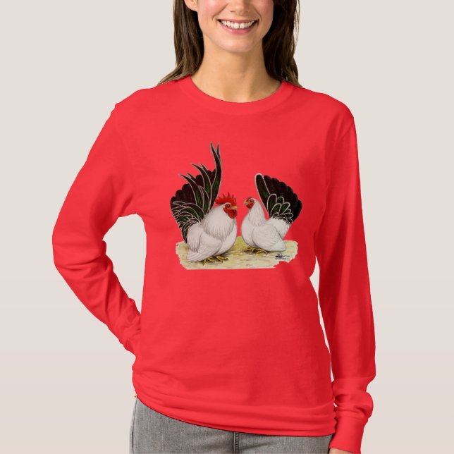 T-shirt Bantams japonais Blacktail (Devant)