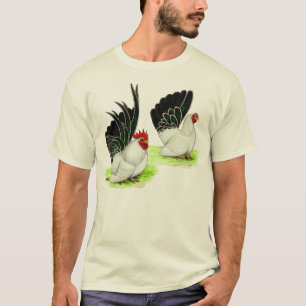 T-shirt Bantams noirs noirs japonais