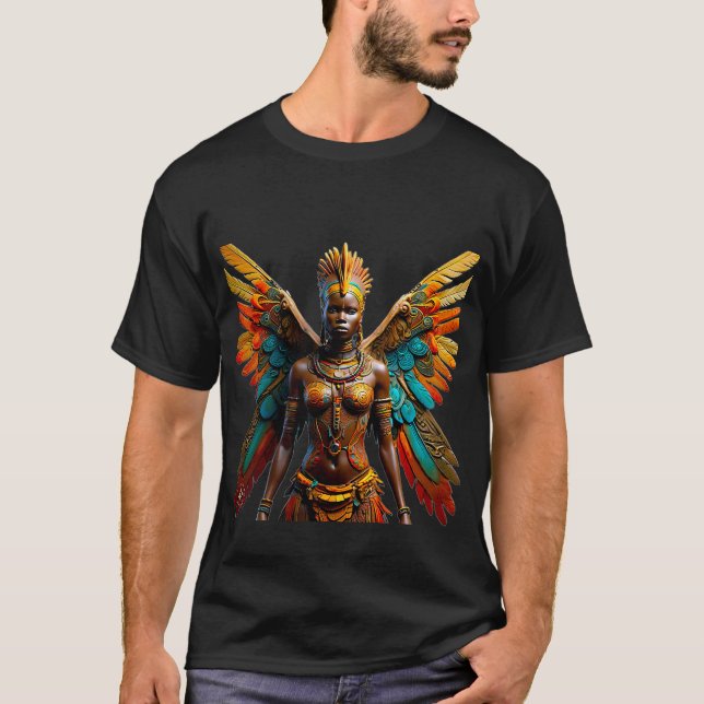 T-shirt Bantu Marafiki imaginaire Fée africaine (Devant)