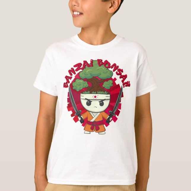 T-shirt Banzai Bonsai ! (Devant)