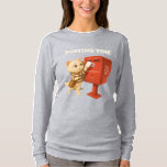 T-shirt Bao Bao: Posting Time with Retro Taiwan Mailbox<br><div class="desc">"A letter filled with love,  sent from the heart of Taipei." Journey back to the nostalgic streets of Ximending with Bao Bao and the iconic red Taiwan mailbox. This cinematic illustration captures the warmth of handwritten connections. An essential Taiwan souvenir for travelers and fans of retro urban culture.</div>