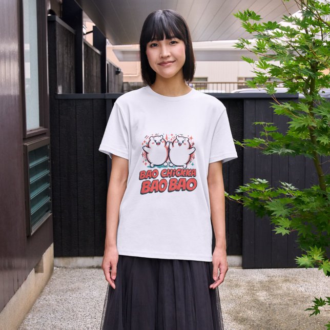 T-shirt Bao Chicka Bao Bao - Drôle de jeu de mots sur les  (Créateur téléchargé)