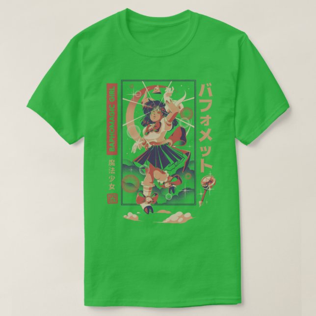 T-shirt Baphomagic Girl (Design devant)