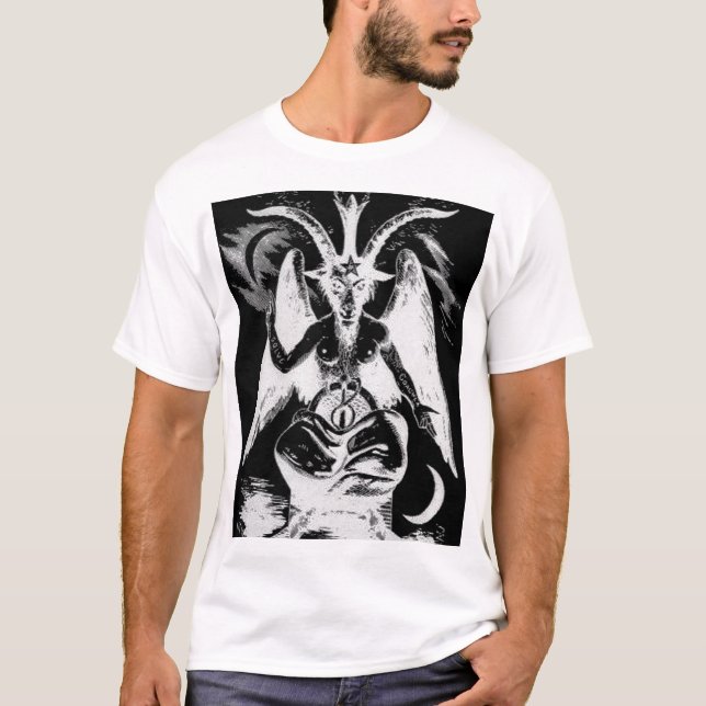 T-shirt baphomet (Devant)