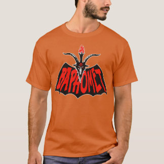 T-shirt BAPHOMET aka Batphomet rouge