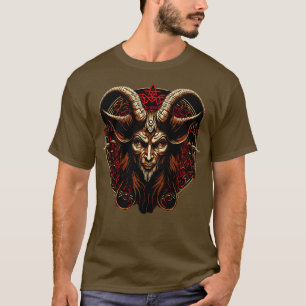 T-shirt Baphomet Demon Satanic Goth Lucifer