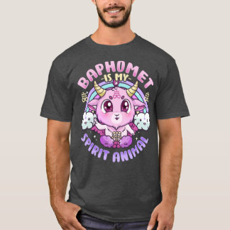 T-shirt Baphomet est mon esprit animal 1