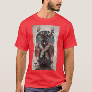 T-shirt Baphomet Satanist Chèvre Satanique Dark Art Evil 6