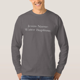 T-SHIRT BAPTÊME NOMMÉ DE L'EAU DE JÉSUS