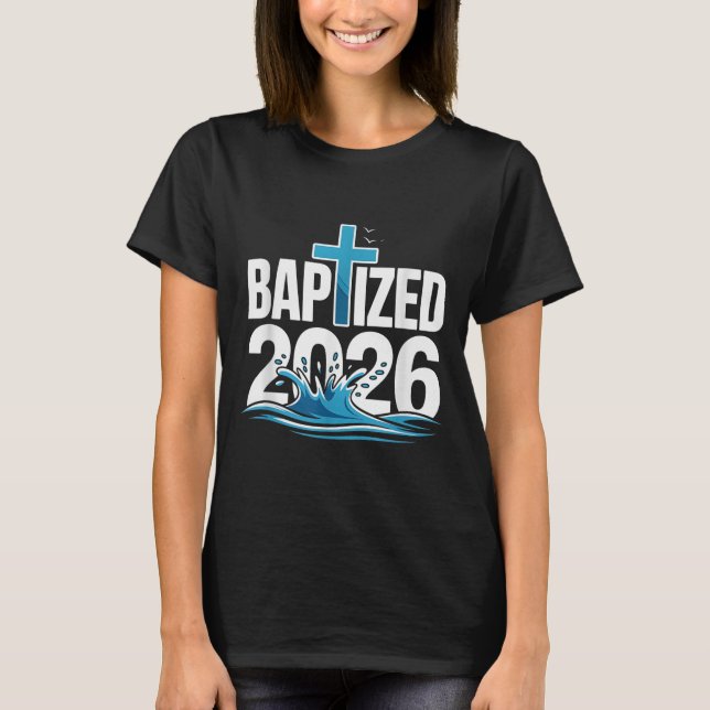 T-shirt Baptisé 2026 (Devant)