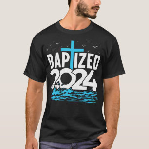 T-shirt Baptisé Église chrétienne du baptême de l'eau 2024