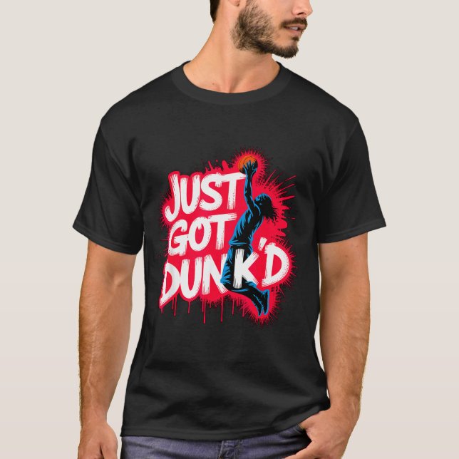 T-shirt Baptized Jesus Just Got Dunked Baptism  (Devant)