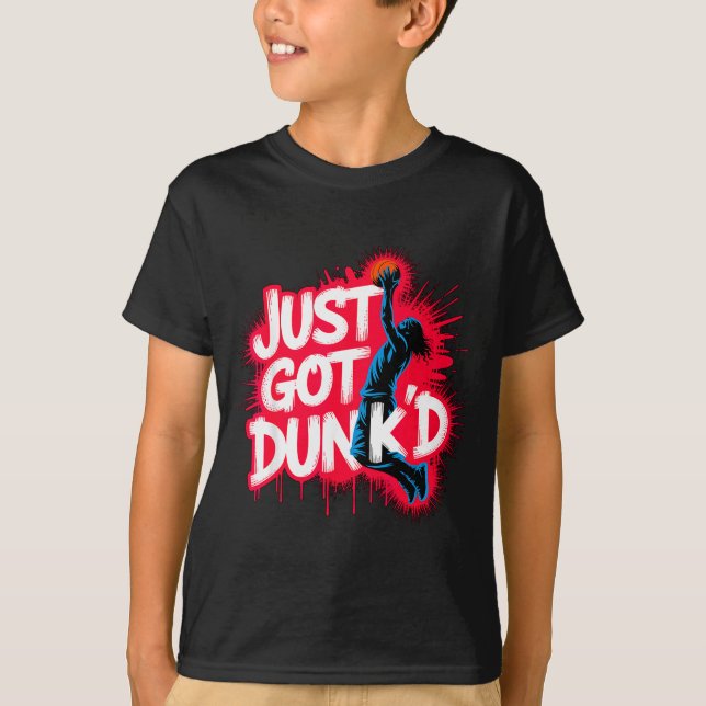 T-shirt Baptized Jesus Just Got Dunked Baptism  (Devant)