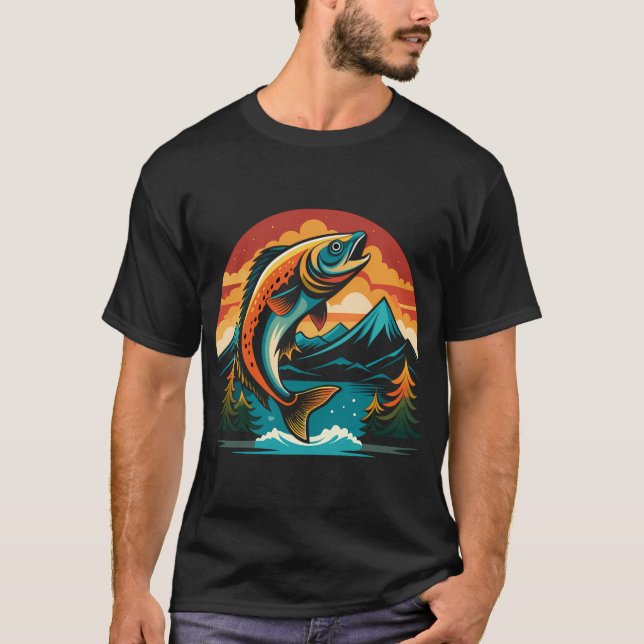 T-shirt bar achigan (Devant)