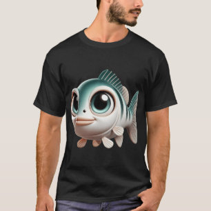 T-shirt Bar adorable de bass blanc