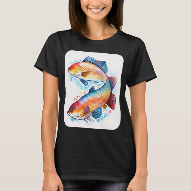 T-shirt Bar commun coloré (Devant)