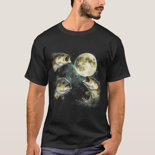 T-shirt Bar commun hurleur à la Lune (Devant)