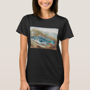 T-shirt Bar commun par S.A. Kilbourne, Poisson Vintage