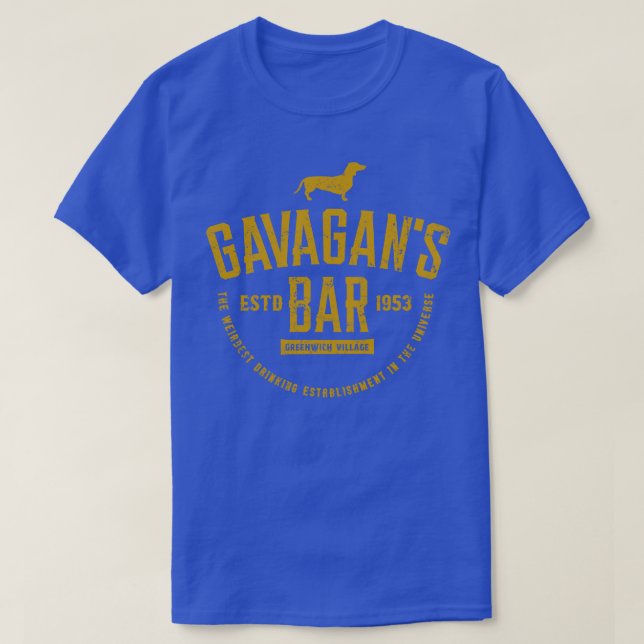 T-shirt Bar Gavagans (Design devant)