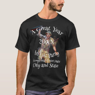 T-shirt Bar Grill BBQ Backyard Trump ParTime Décédé 