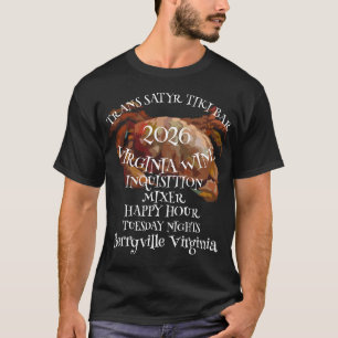 T-shirt Bar Happy HOUR Trump TRANS SATYRE TIKI