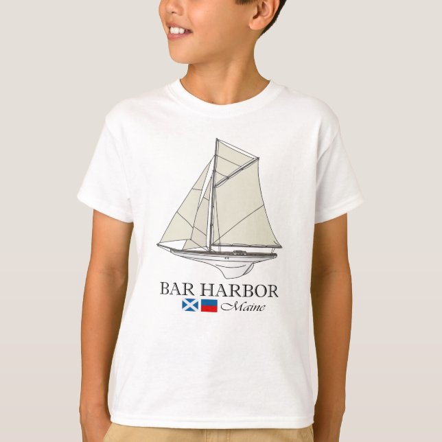 T-shirt Bar Harbour (SB) (Devant)