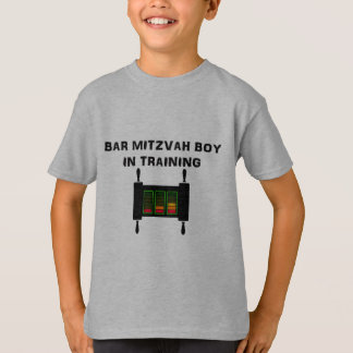 T-shirt Bar Mitzvah Boy dans l'entraînement classique - T-