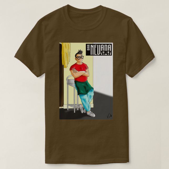 T-shirt Bar Nevada (Design devant)