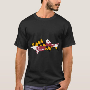 T-shirt Bar rayé du Maryland