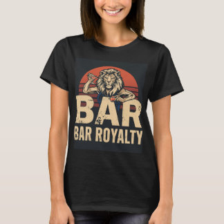 T-shirt Bar Royalty Lioness Bartender Shirt