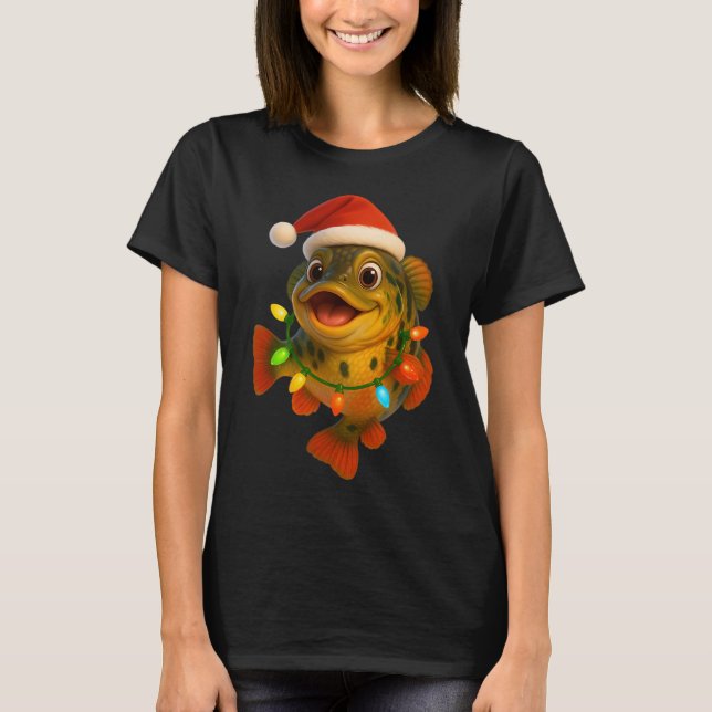 T-shirt Bar tacheté de Noël (Devant)