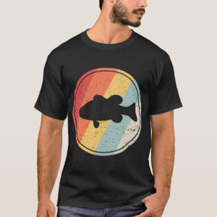T-shirt Bar vintage retro bass