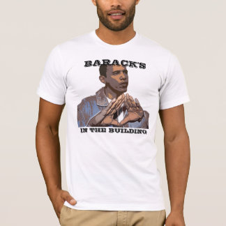 T-SHIRT BARACK DANS LE BÂTIMENT