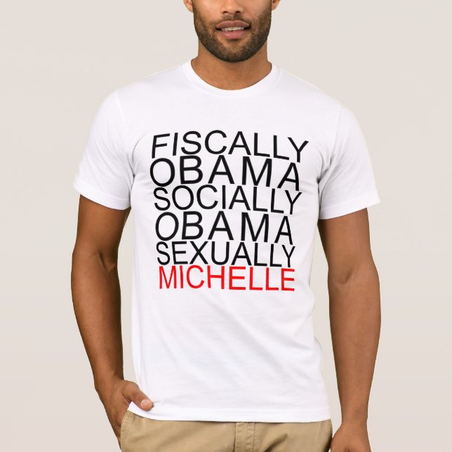 T-shirt Barack est gentil mais… (Devant)