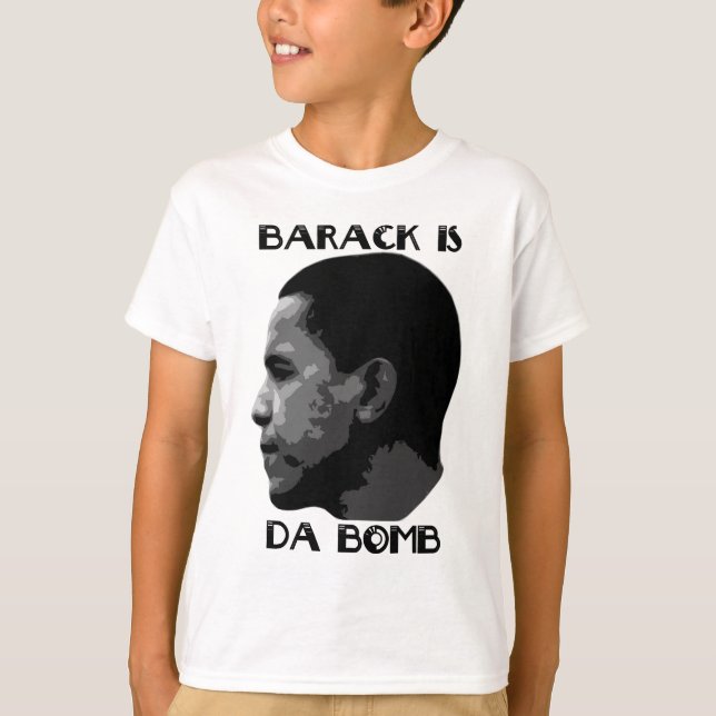 T-shirt Barack est la chemise de bombe (Devant)