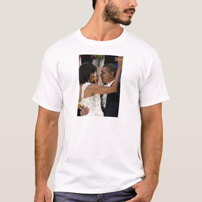 T-shirt Barack et Michelle Obama (Devant)