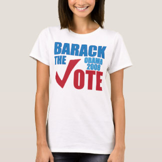 T-shirt Barack le vote ! Campagne électorale 2008 d'Obama