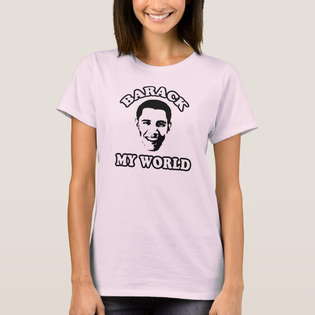 T-shirt Barack mon monde (Devant)
