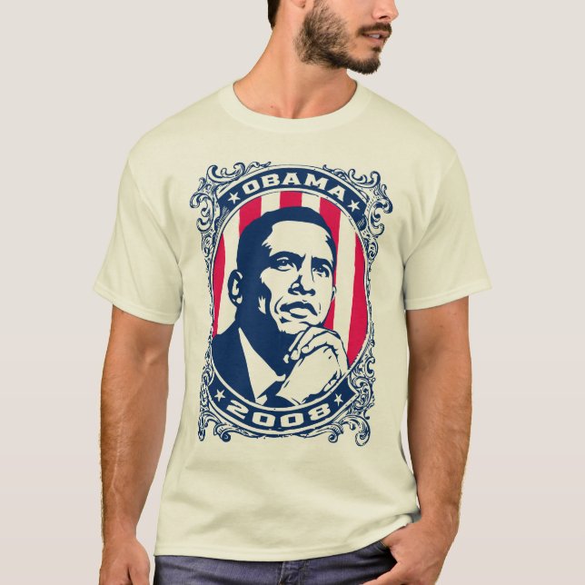 T-shirt Barack Obama (Devant)
