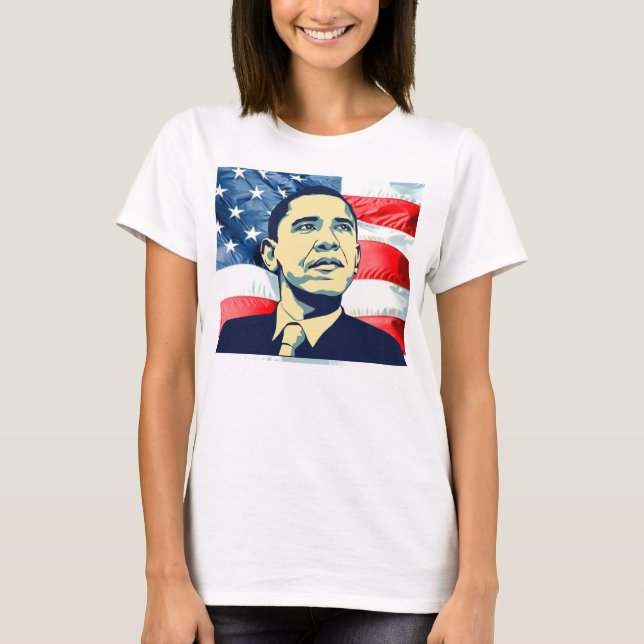 T-shirt Barack Obama (Devant)