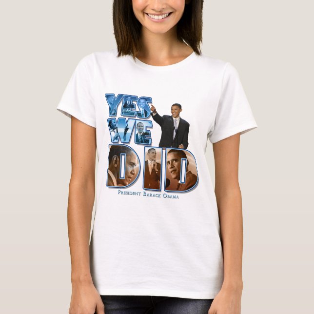 T-shirt Barack Obama (Devant)