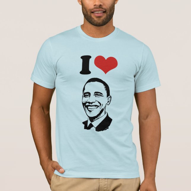 T-shirt Barack Obama (Devant)