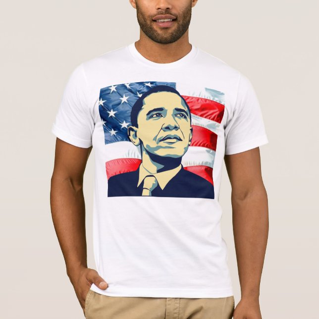 T-shirt Barack Obama (Devant)